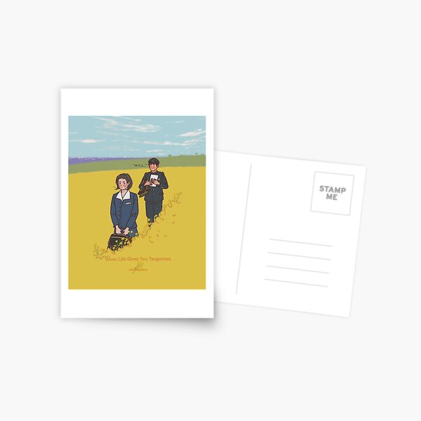 Item preview, When Life Gives You Tangerins K-Drama Illustration Art designed and sold by SsongGita.