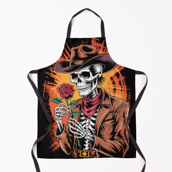 Item preview, Skeleton Cowboy with a Crimson Rose designed and sold by AP_1979.