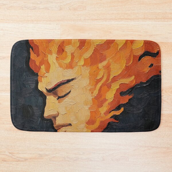 Item preview, God of fire | Post-impressionist painting style designed and sold by ComicsFactory.