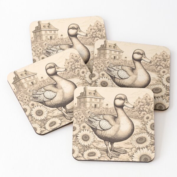 Item preview, Rustic French Duck designed and sold by GasconyPassion.