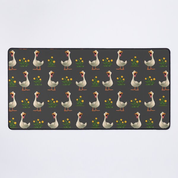 Item preview, Duck funny pattern dark grey designed and sold by BeebooDesign.
