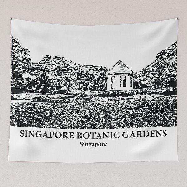 Item preview, Singapore Botanic Gardens - Singapore designed and sold by Lakeric Cityscapes.