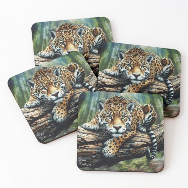 Item preview, The Powerful Brazillian Jaguar  designed and sold by RobBonelliArts.