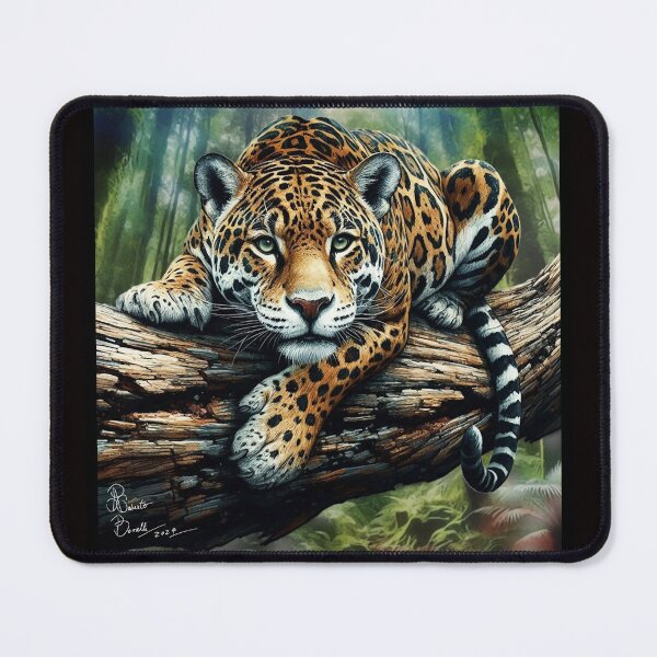 Item preview, The Powerful Brazillian Jaguar  designed and sold by RobBonelliArts.