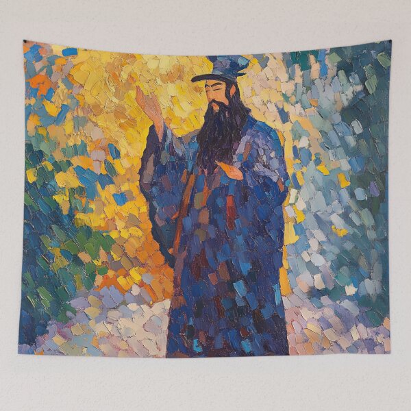Item preview, God of fortune | Post-impressionist painting style designed and sold by ComicsFactory.