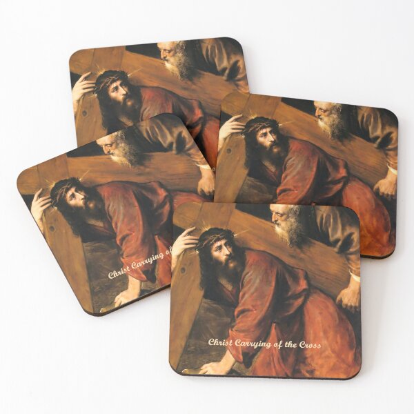 Item preview, Christ Carrying of the Cross designed and sold by LitanyLane.