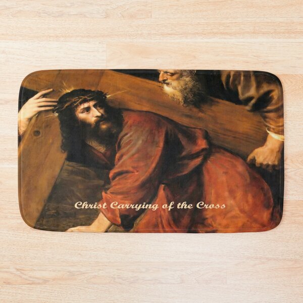 Item preview, Christ Carrying of the Cross designed and sold by LitanyLane.