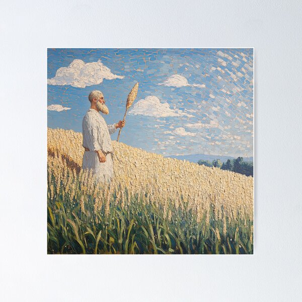 Item preview, God of harvest | Post-impressionist painting style designed and sold by ComicsFactory.