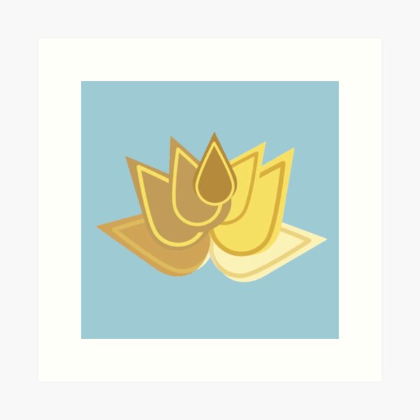 Item preview, Brown Gold Lotus designed and sold by Art Shimmers.