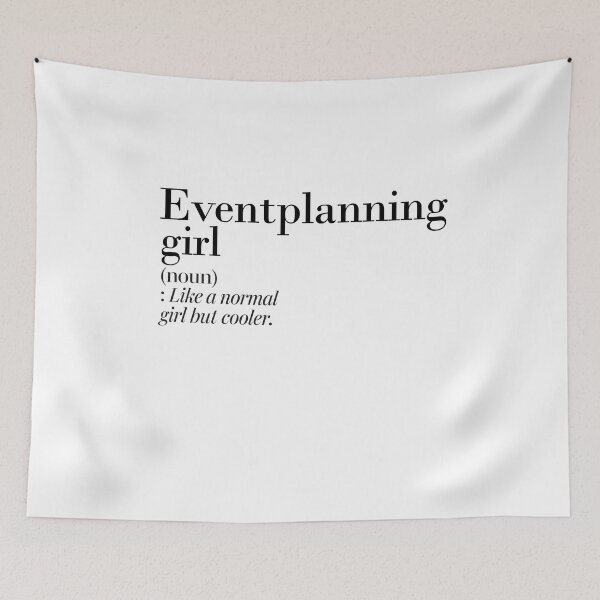 Item preview, Eventplanning Girl Definition - Funny Eventplanning Lover designed and sold by Watsonarts.