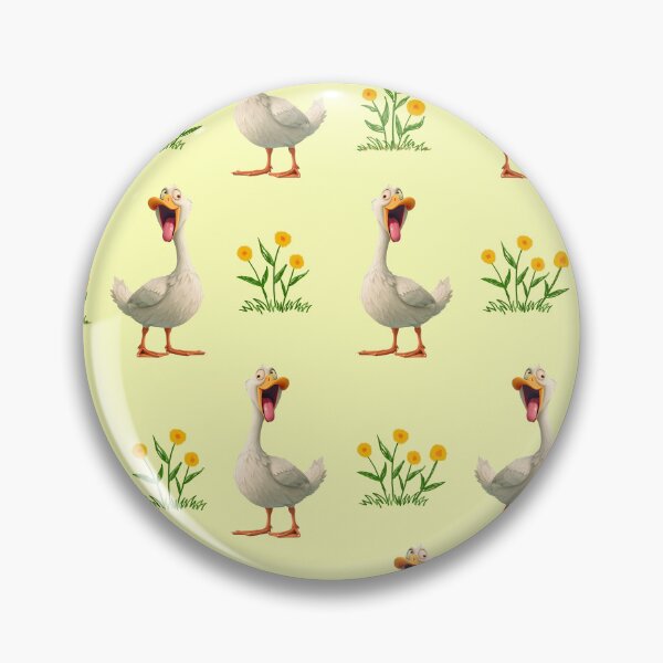 Item preview, Duck funny pattern yellow designed and sold by BeebooDesign.