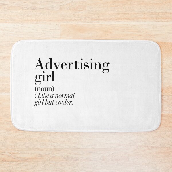 Item preview, Advertising Girl Definition - Funny Advertising Lover designed and sold by Watsonarts.