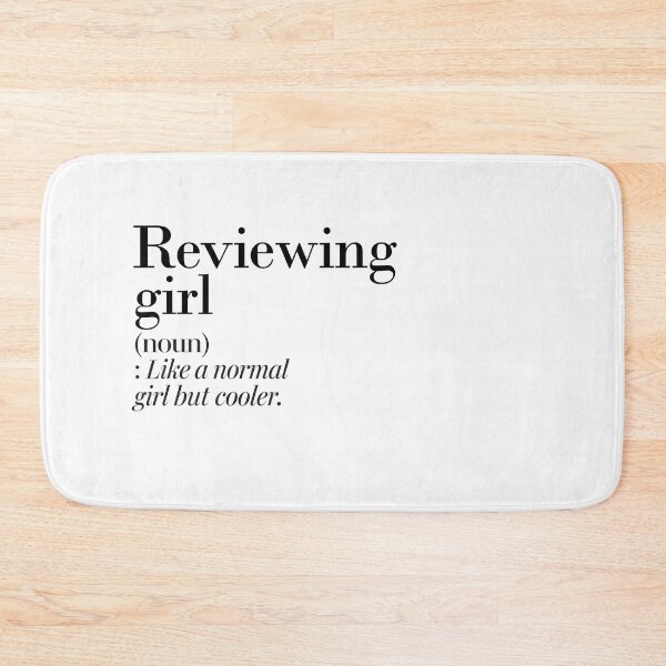 Item preview, Reviewing Girl Definition - Funny Reviewing Lover designed and sold by Watsonarts.