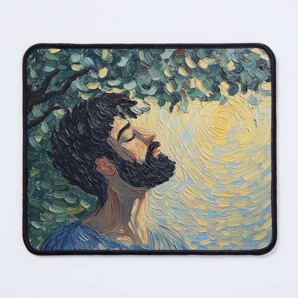 Item preview, God of health | Post-impressionist painting style designed and sold by ComicsFactory.