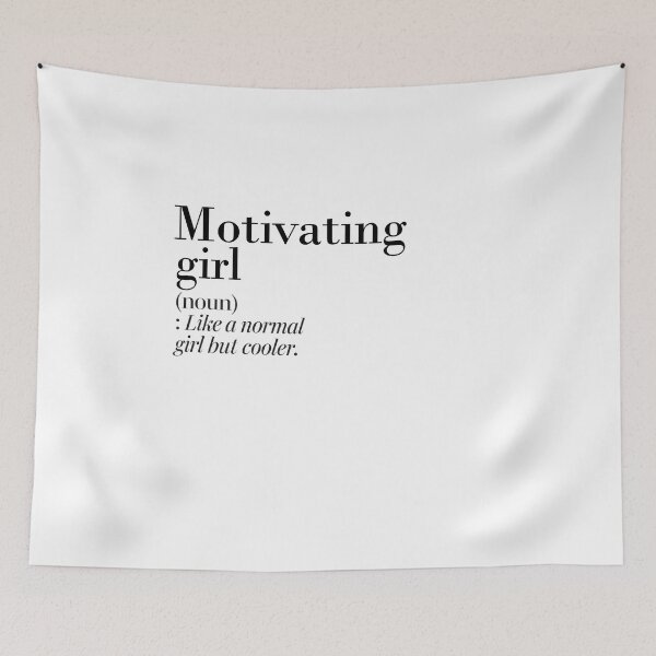 Item preview, Motivating Girl Definition - Funny Motivating Lover designed and sold by Watsonarts.
