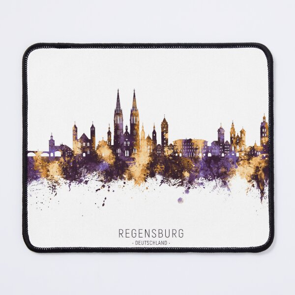 Item preview, Regensburg Germany Skyline designed and sold by ArtPrints.