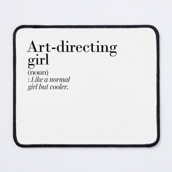 Item preview, Art-directing Girl Definition - Funny Art-directing Lover designed and sold by Watsonarts.