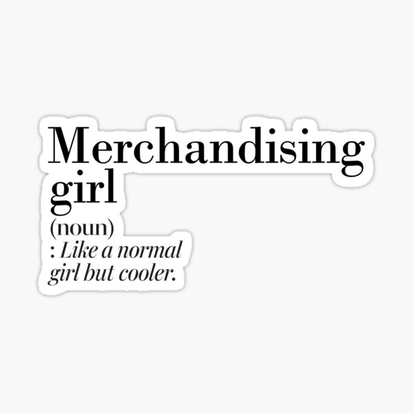Item preview, Merchandising Girl Definition - Funny Merchandising Lover designed and sold by Watsonarts.