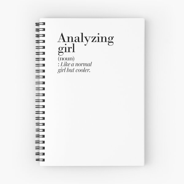 Item preview, Analyzing Girl Definition - Funny Analyzing Lover designed and sold by Watsonarts.