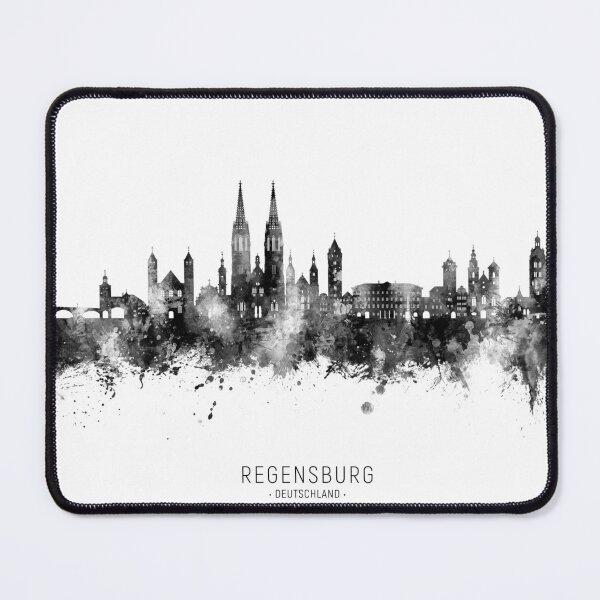 Item preview, Regensburg Germany Skyline designed and sold by ArtPrints.