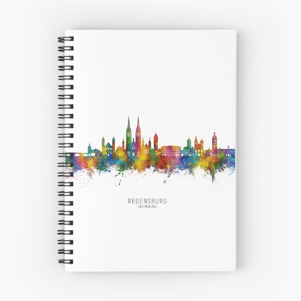 Item preview, Regensburg Germany Skyline designed and sold by ArtPrints.