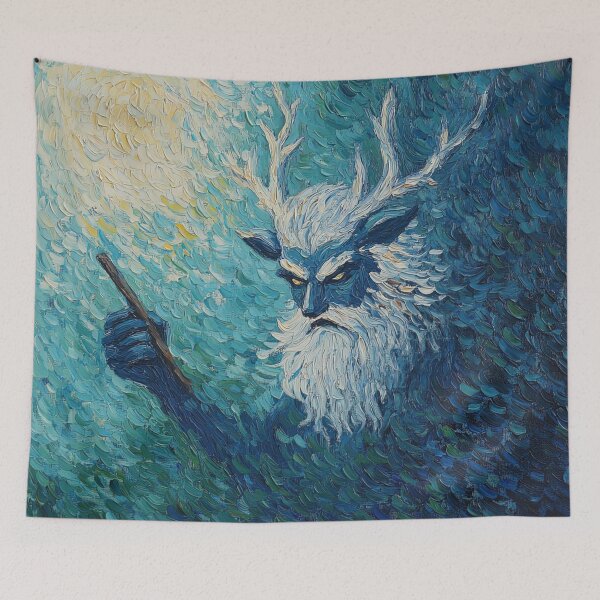 Item preview, God of hunting | Post-impressionist painting style designed and sold by ComicsFactory.