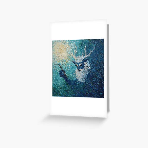 Item preview, God of hunting | Post-impressionist painting style designed and sold by ComicsFactory.