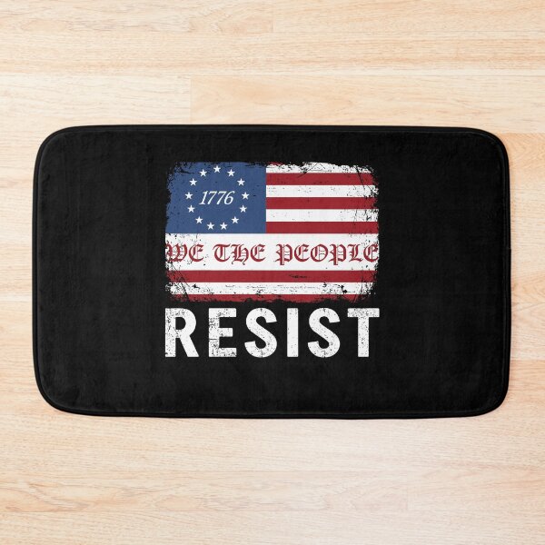 Item preview, Resist Trump Protest Anti Political US Flag We The People designed and sold by varioarts.
