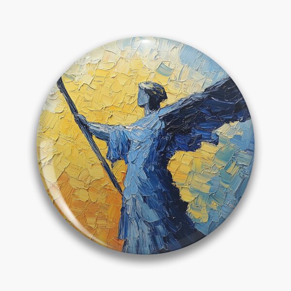 Item preview, God of justice | Post-impressionist painting style designed and sold by ComicsFactory.