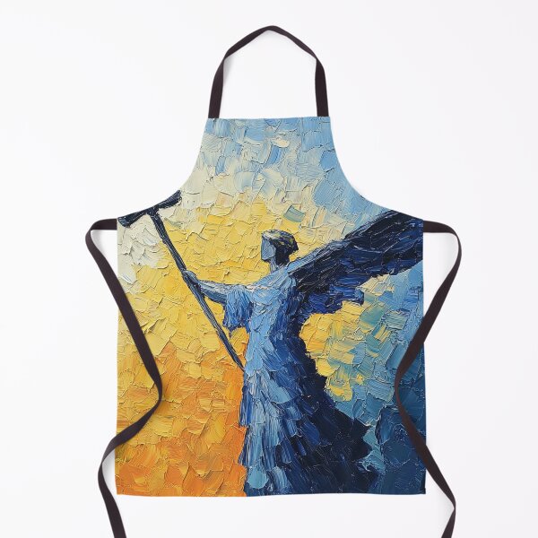 Item preview, God of justice | Post-impressionist painting style designed and sold by ComicsFactory.