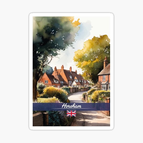Item preview, Horsham UK Travel designed and sold by Thistle-TShop.