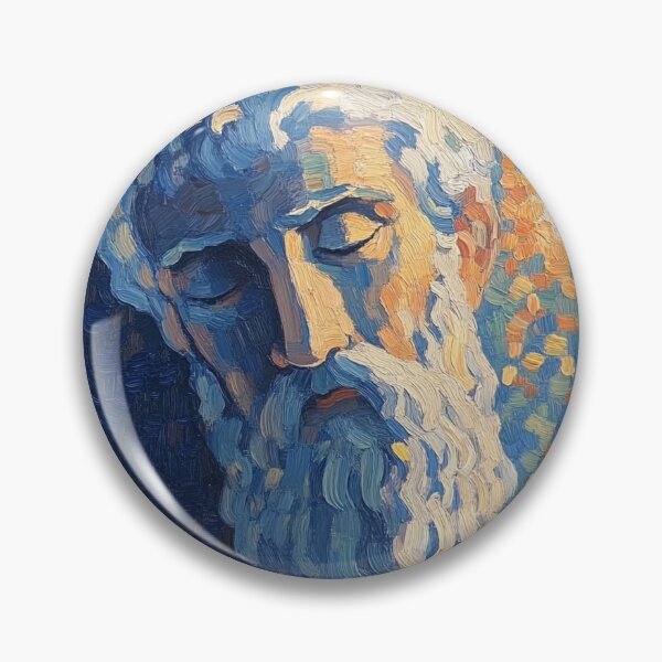 Item preview, God of knowledge | Post-impressionist painting style designed and sold by ComicsFactory.