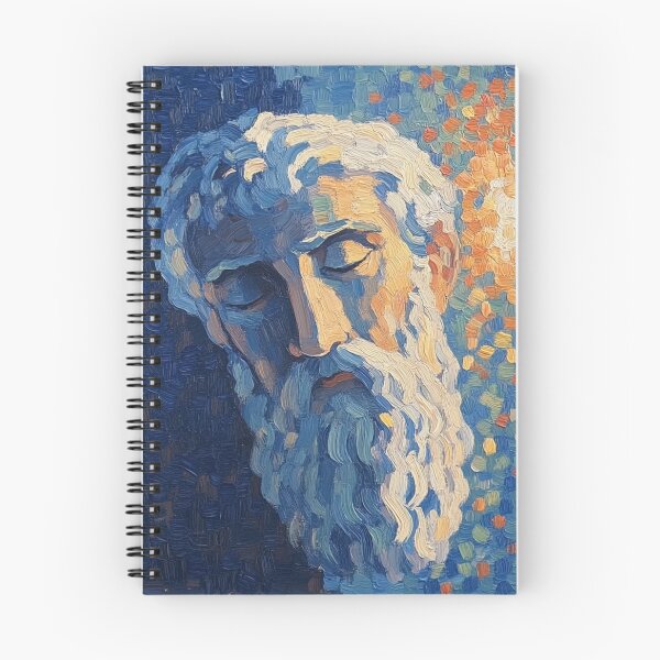 Item preview, God of knowledge | Post-impressionist painting style designed and sold by ComicsFactory.