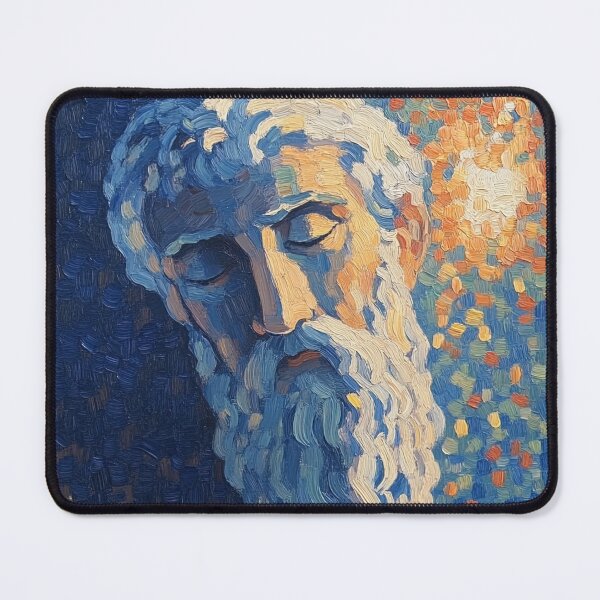 Item preview, God of knowledge | Post-impressionist painting style designed and sold by ComicsFactory.