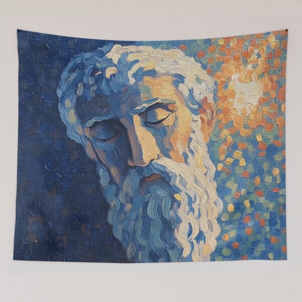 Item preview, God of knowledge | Post-impressionist painting style designed and sold by ComicsFactory.