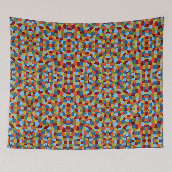 Item preview, Multicolored Bright Lively Pattern designed and sold by Leufia.