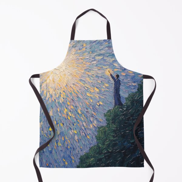 Item preview, God of light | Post-impressionist painting style designed and sold by ComicsFactory.