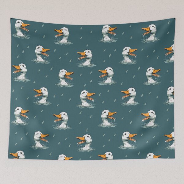 Item preview, Duck head funny pattern designed and sold by BeebooDesign.