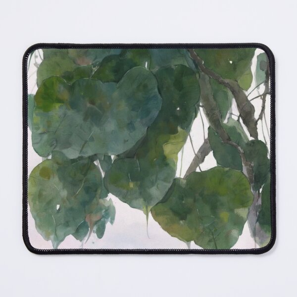 Item preview, The Bodhi Leaf in Watercolor designed and sold by Glam-OOTD.