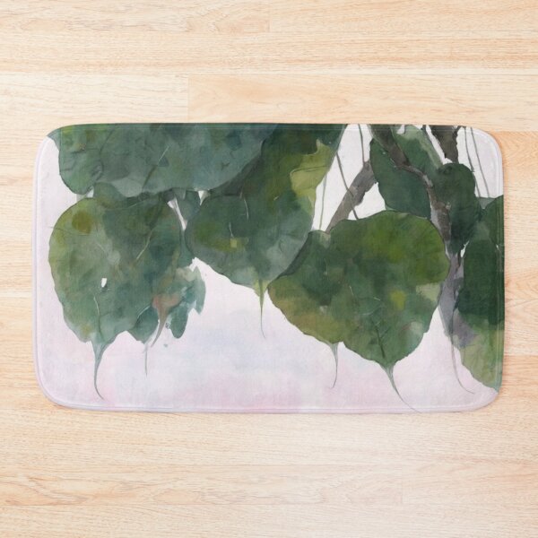 Item preview, The Bodhi Leaf in Watercolor designed and sold by Glam-OOTD.
