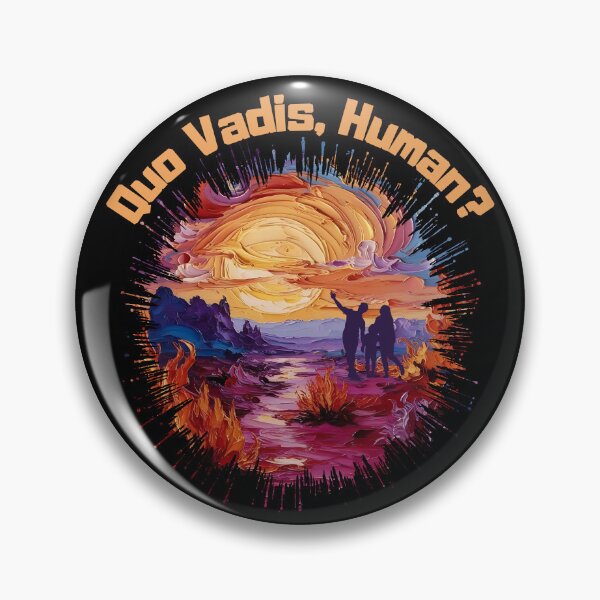 Item preview, Quo Vadis, Human? designed and sold by TestudoDesign.