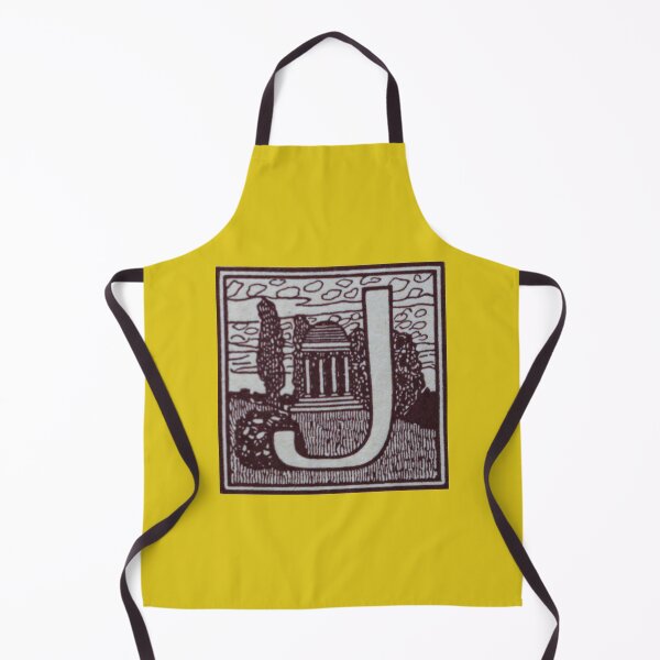 Item preview, Art by Mike Linocut and digitally edited, Alphabet Letter J, combinable designed and sold by allartbymike.