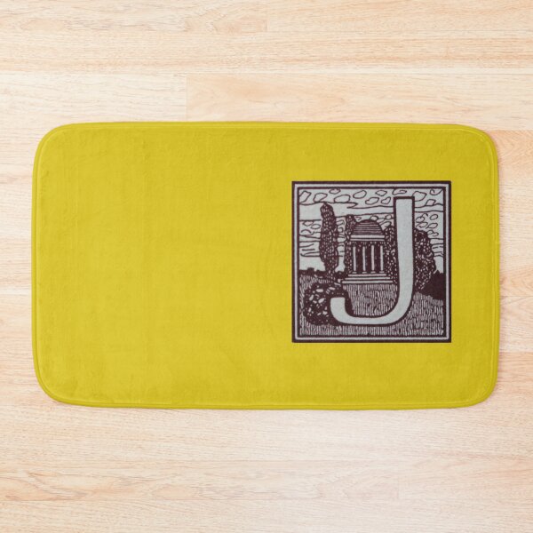 Item preview, Art by Mike Linocut and digitally edited, Alphabet Letter J, combinable designed and sold by allartbymike.
