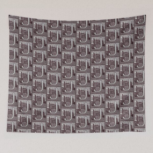 Item preview, Art by Mike Linocut and digitally edited, Alphabet Letter J, combinable designed and sold by allartbymike.