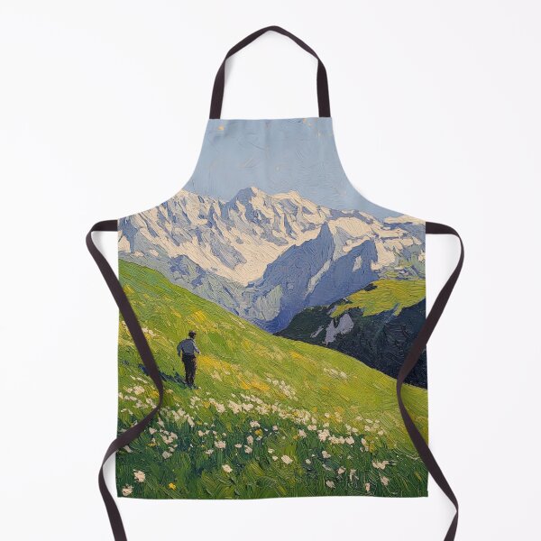 Item preview, God of mountains | Post-impressionist painting style designed and sold by ComicsFactory.