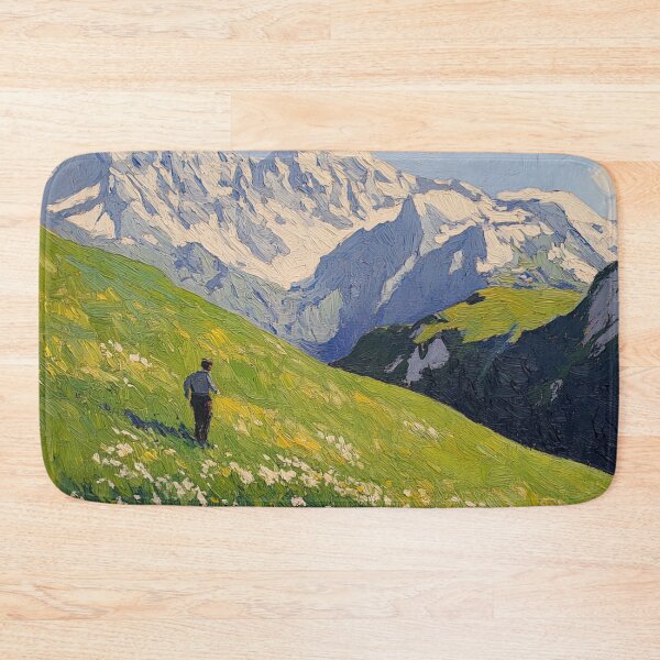 Item preview, God of mountains | Post-impressionist painting style designed and sold by ComicsFactory.