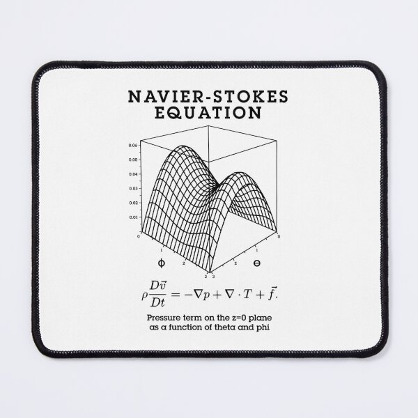 Item preview, Navier Stokes Equation Physics Math Teacher Nerdy Science designed and sold by GrandeDuc.