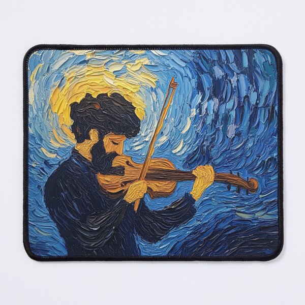 Item preview, God of music | Post-impressionist painting style designed and sold by ComicsFactory.