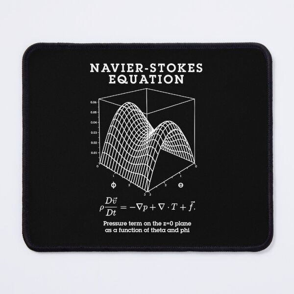 Item preview, Navier Stokes Equation Physics Math Teacher Nerdy Science designed and sold by GrandeDuc.