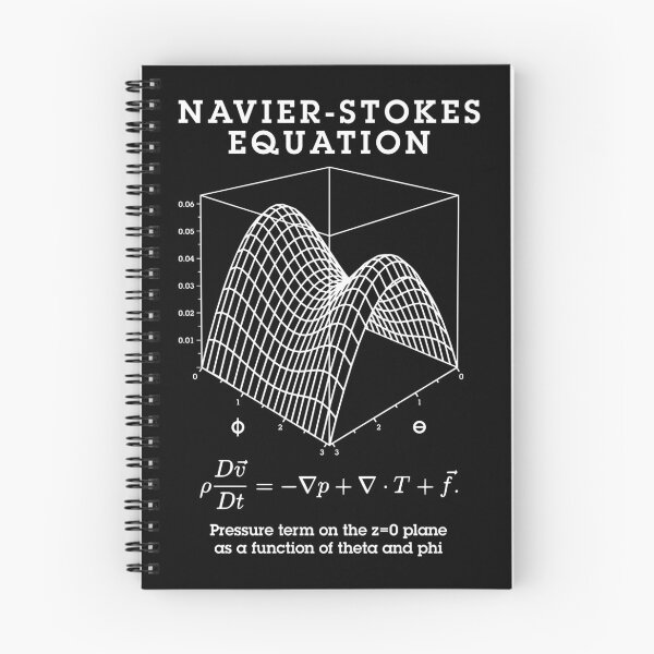 Item preview, Navier Stokes Equation Physics Math Teacher Nerdy Science designed and sold by GrandeDuc.